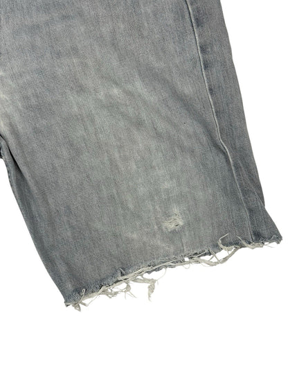 Levi's Blue Cut Off Shorts 34W