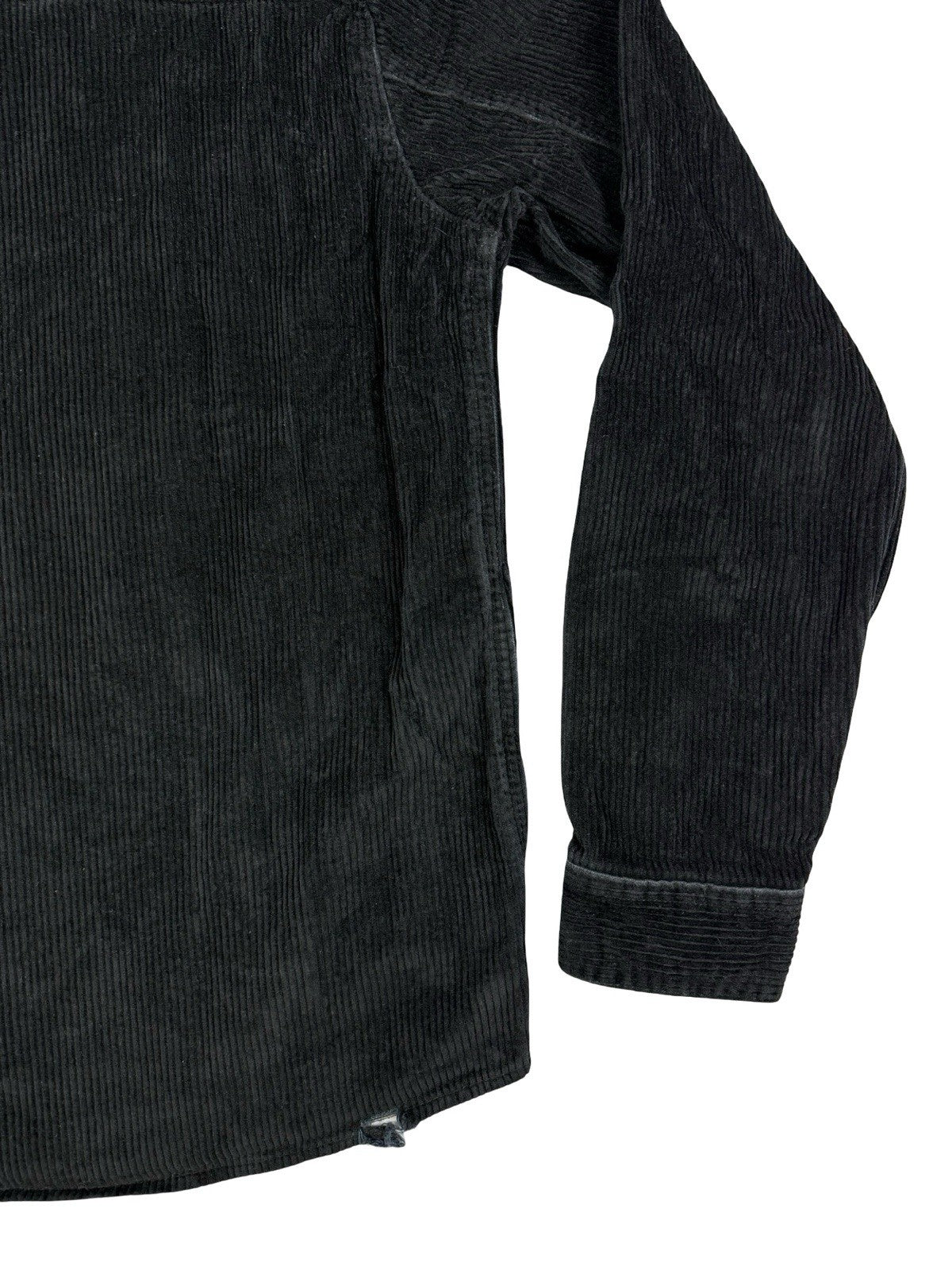 Buffalo David Bitton Black Corduroy Jeremias Shirt Jacket Medium