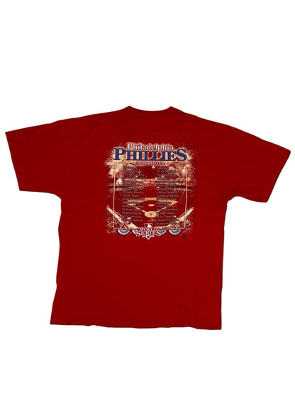 Philadelphia Phillies Red 2008 World Series Champions Top XL