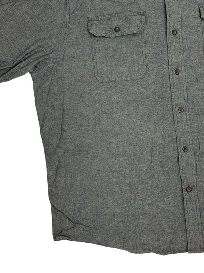 Wrangler Blue Button Up Top 2XL