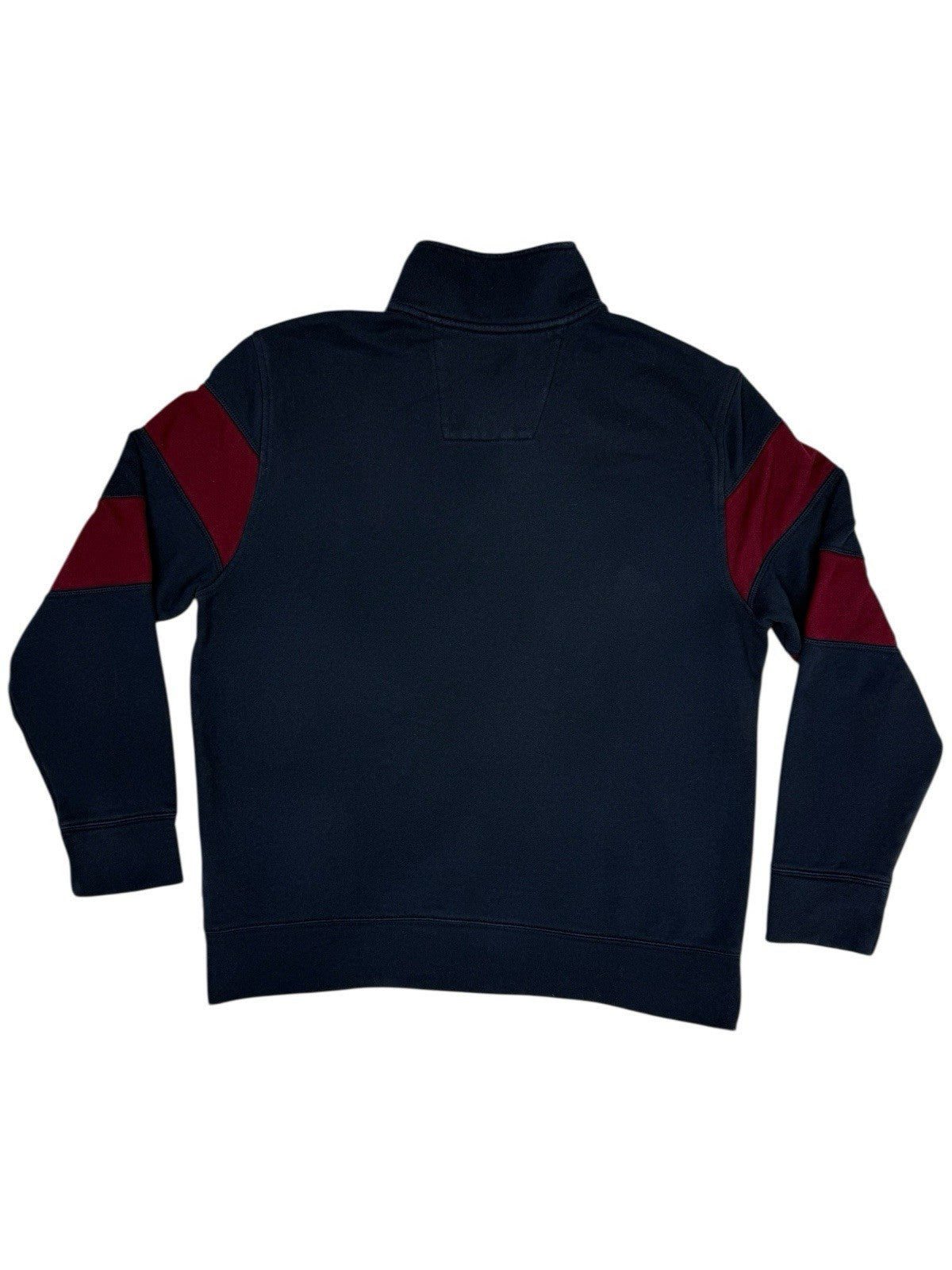 Nautica Retro Blue 1/4 Zip Jumper Large