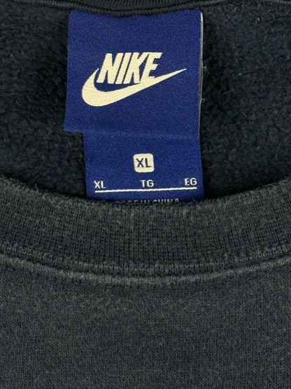 Nike Blue Crewneck Embroidered Jumper XL