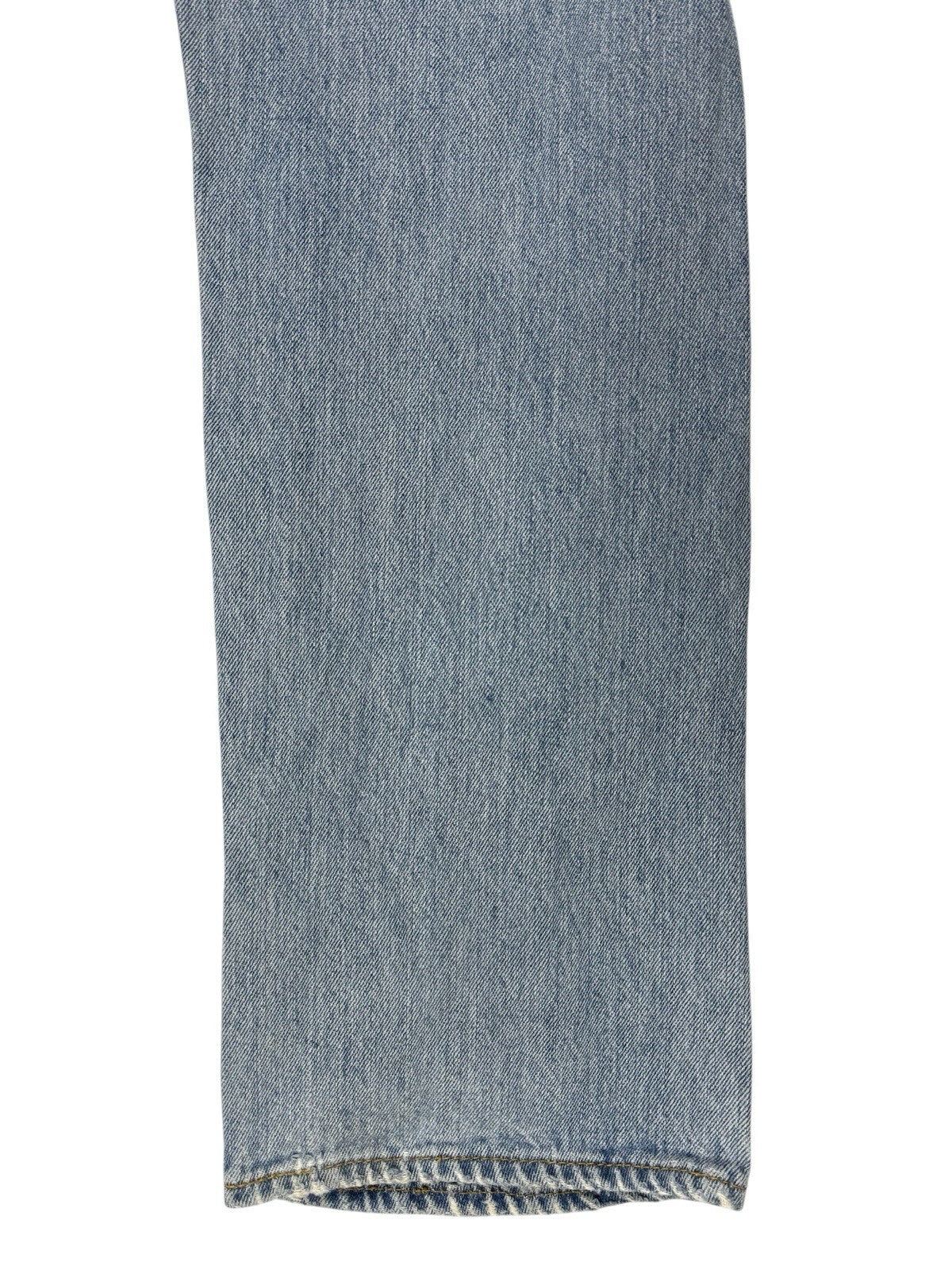 Levi's 501 Light Blue Straight Leg Denim Jeans 34W 30L
