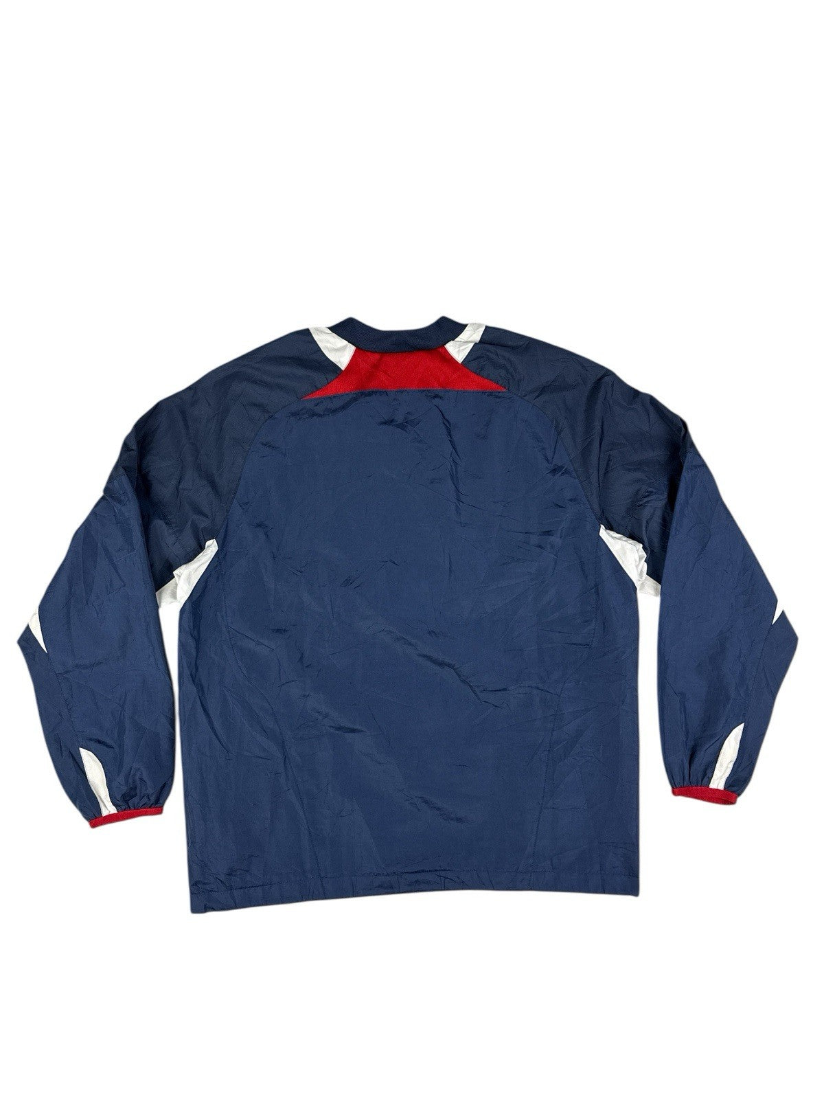 Adidas Blue Vintage Japanese Line Pull Over Track Top Small