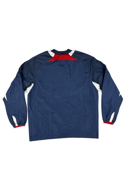 Adidas Blue Vintage Japanese Line Pull Over Track Top Small