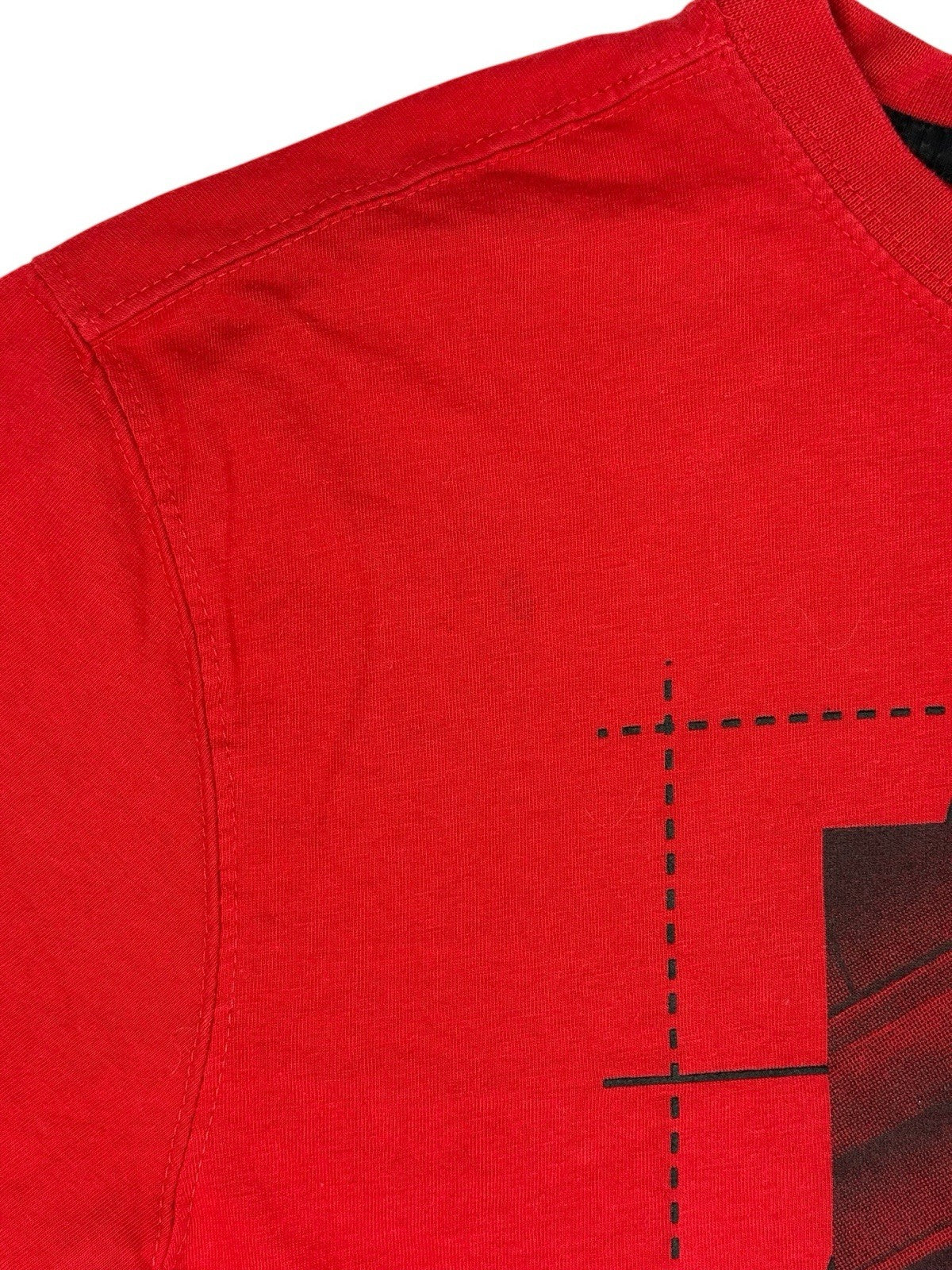 Reebok Red Future Printed Top Small