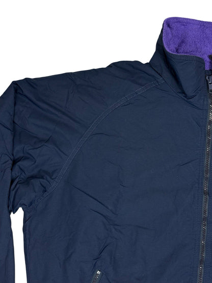 LL Bean Blue Vintage Warm Up Zip Jacket XL