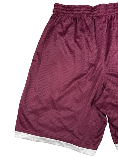 Nike Maroon Lined Mesh Basketball Sport Active Shorts XL