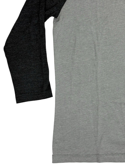 Reebok Grey 3/4 Long Sleeve Top Small