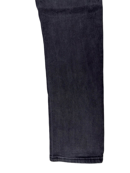 Levi's 511 Slim Fit Straight Leg Black Denim Jeans 38W 30L