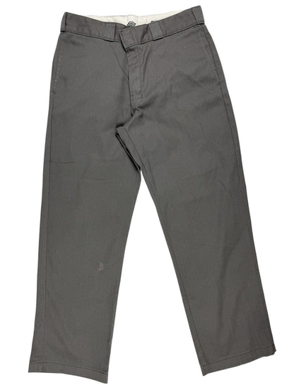 Dickies 874 Flex Original Fit Grey Chino Work Trousers 34W 30L