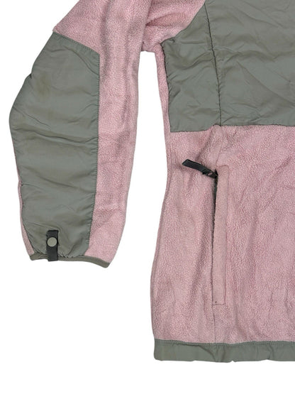 The North Face Pink Fleece Denali Zip Hiking Jacket Youth XL