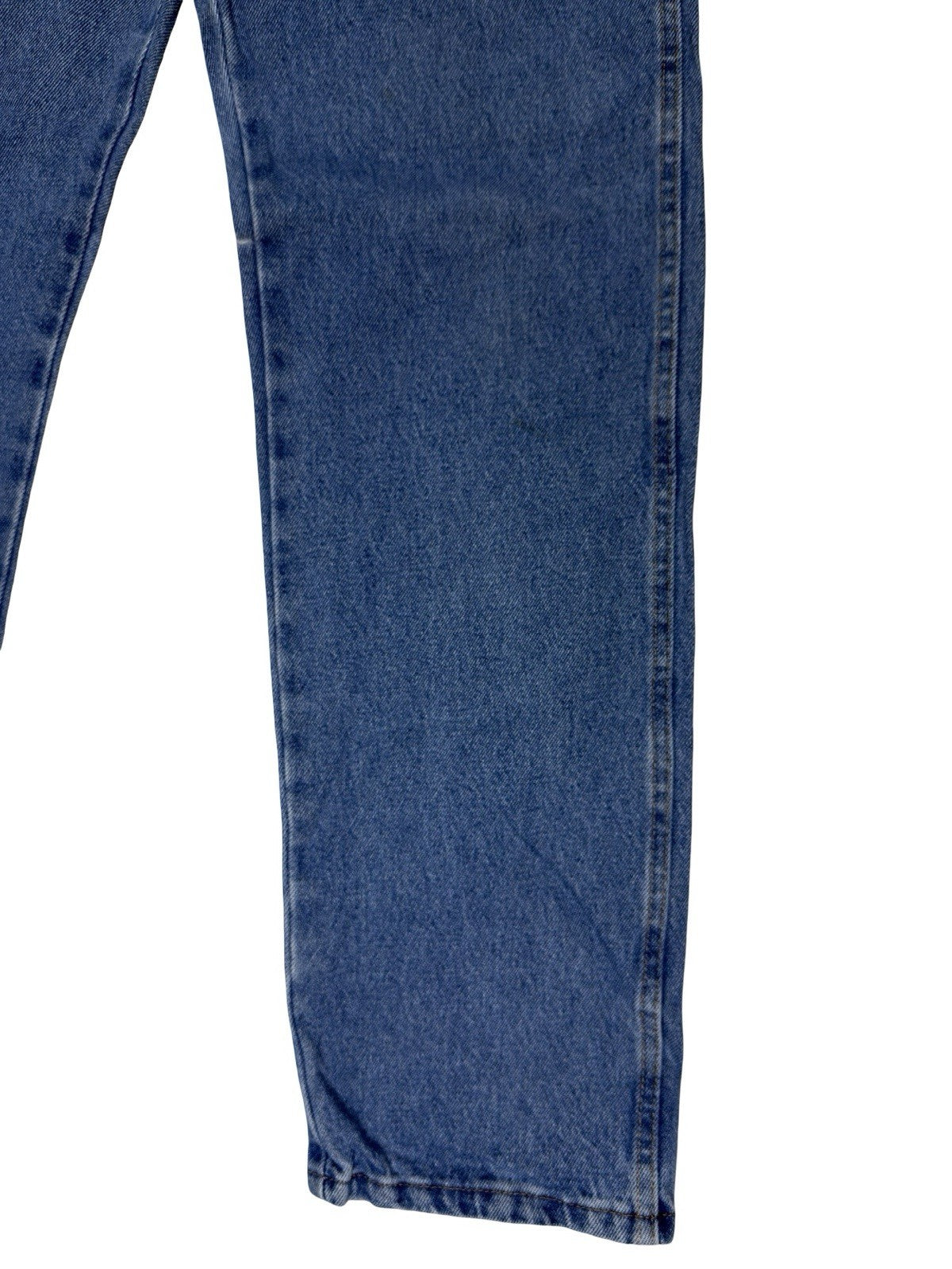 Rustler Wrangler Blue Denim Straight Leg Jeans 34W 32L