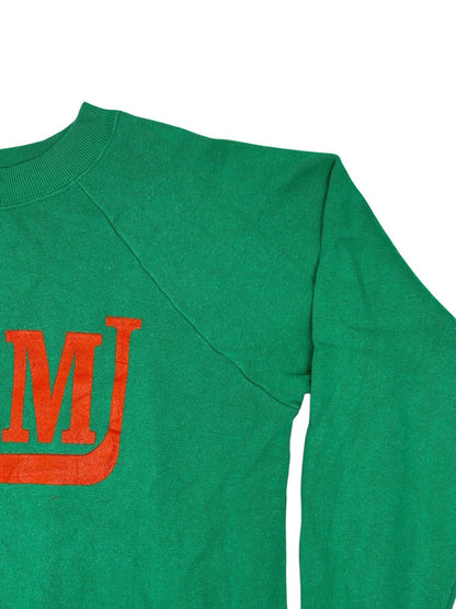 Retro Green Florida A and M University USA College Jumper Medium