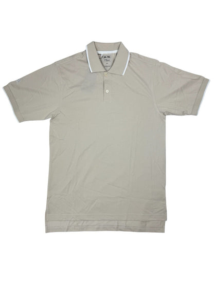 Adidas Beige Golf Polo Top