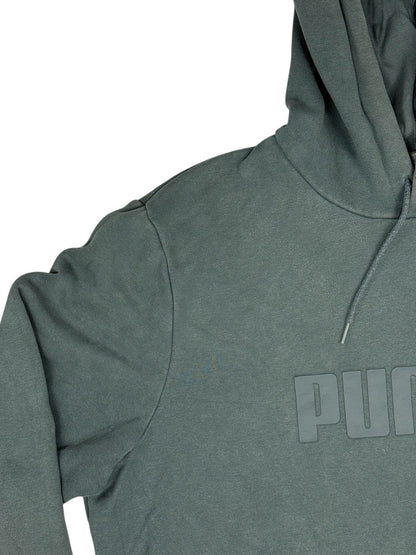 Puma Green Big Logo Hoodie XL