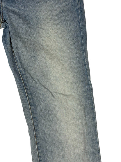 Levi's Blue Demi Curve Classic Straight Leg Jeans 27W 30L