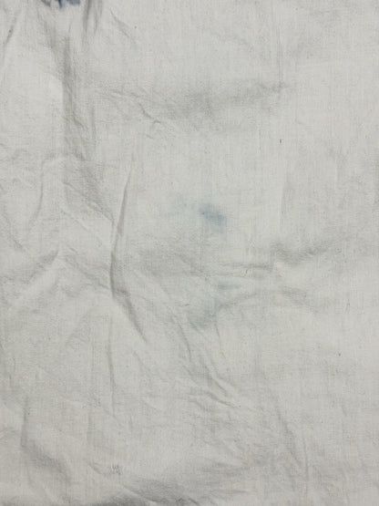 Levi's Blue White Bleach Pattern Denim Collared Long Sleeve Shirt Medium
