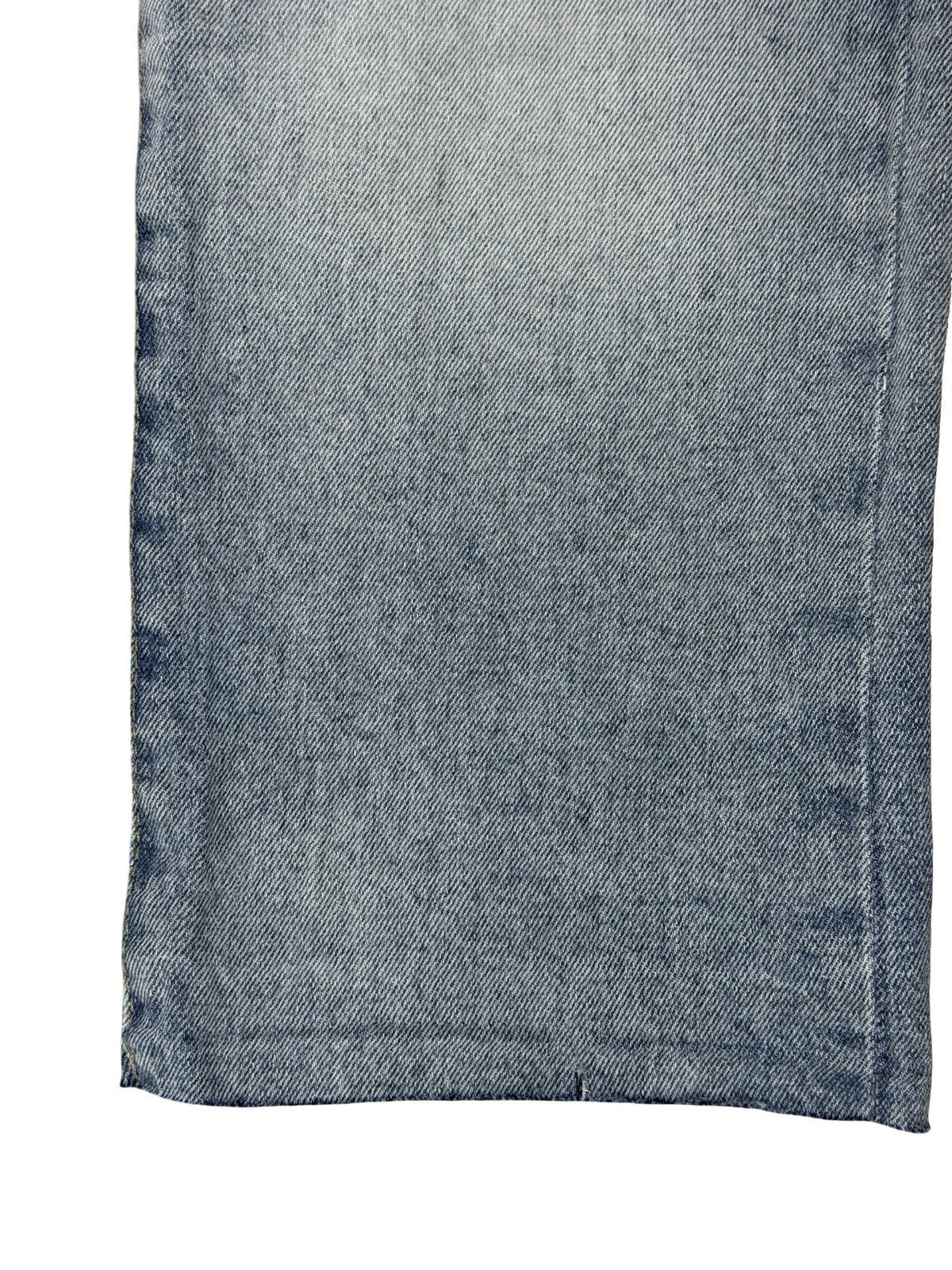 Levi's 501 Faded Blue Straight Leg Denim Jeans 31W 27L