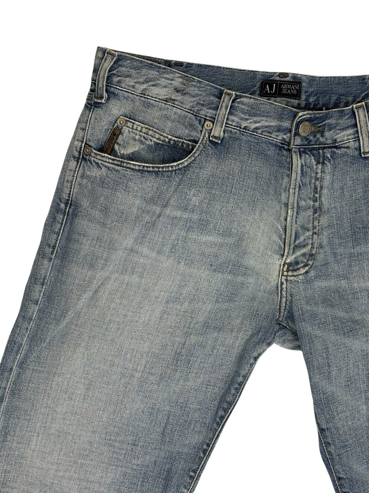 Armani Jeans Blue Denim Jeans 36W 32L