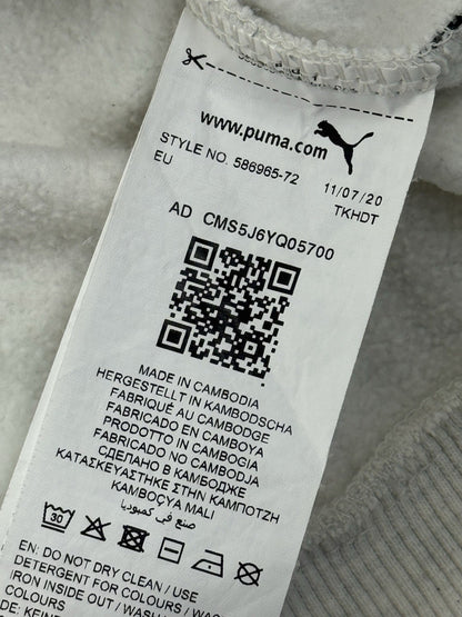 Puma Off White Hoodie Youth XL Age 15-16