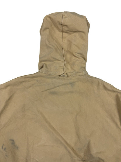 Carhartt Vintage 90s JQ295 Wheat Brown Quilted Canvas Active Jacket Large USA