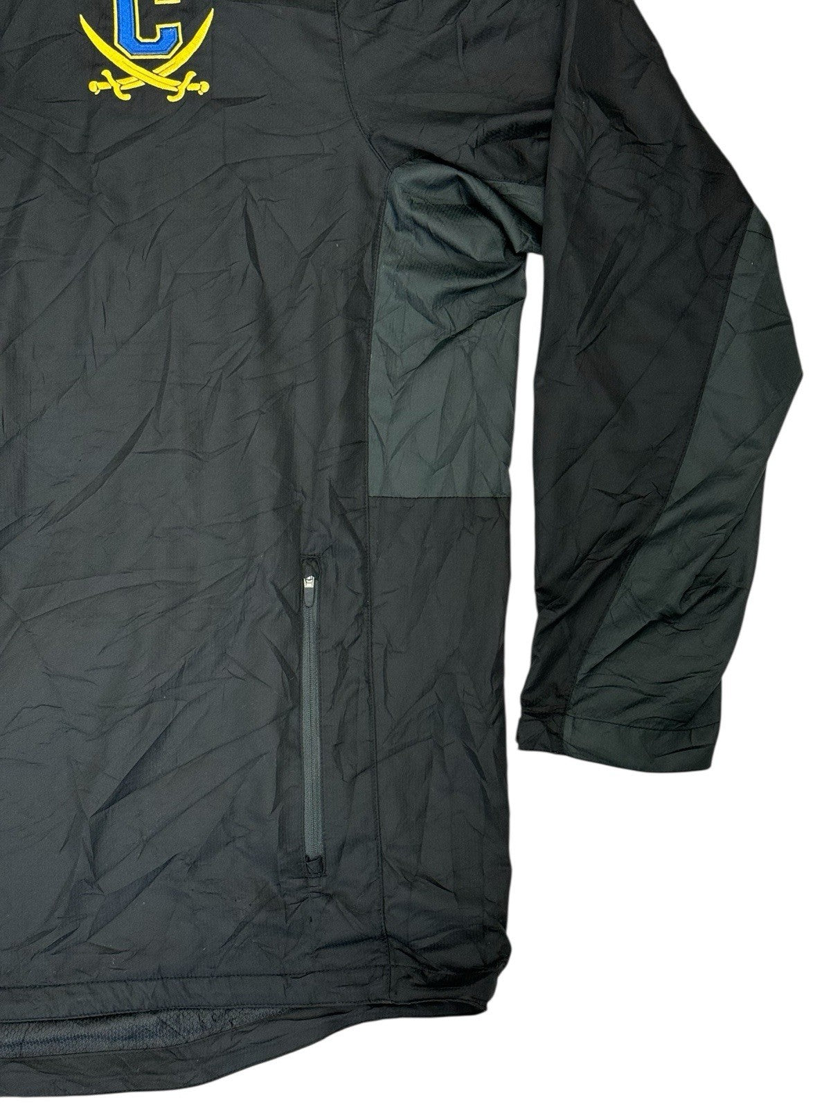 Nike Black 1/4 Zip Pullover Jacket 2XL