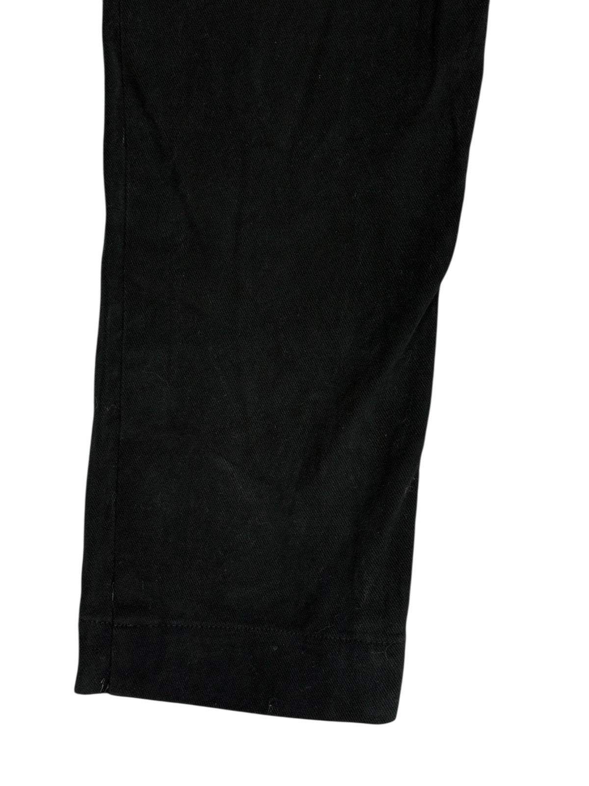 Trussardi Jeans Black Corduroy Jeans 37W 27L