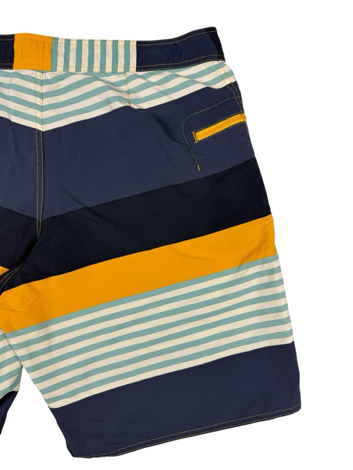Patagonia Wavefarer Multi Colour Striped Swim Board Shorts Large 35W