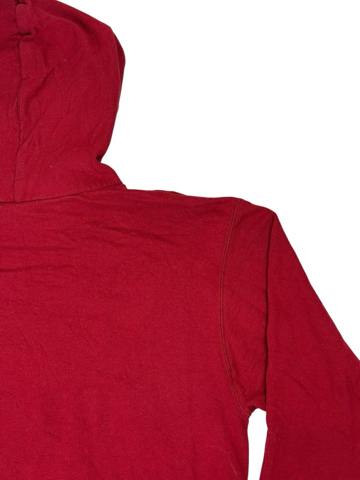 Champion Red CWU Wildcats Sweatshirt Hoodie USA College Medium