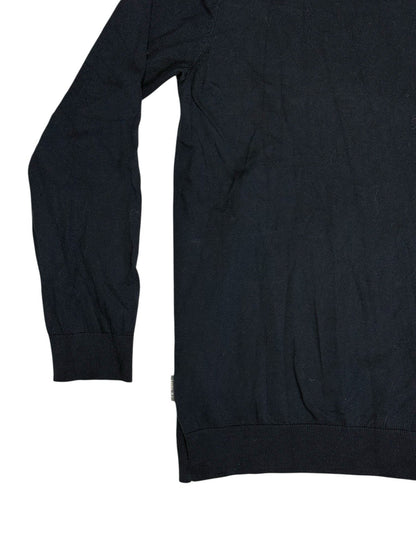 Peter Werth Blue Cotton Bailey Jumper Medium