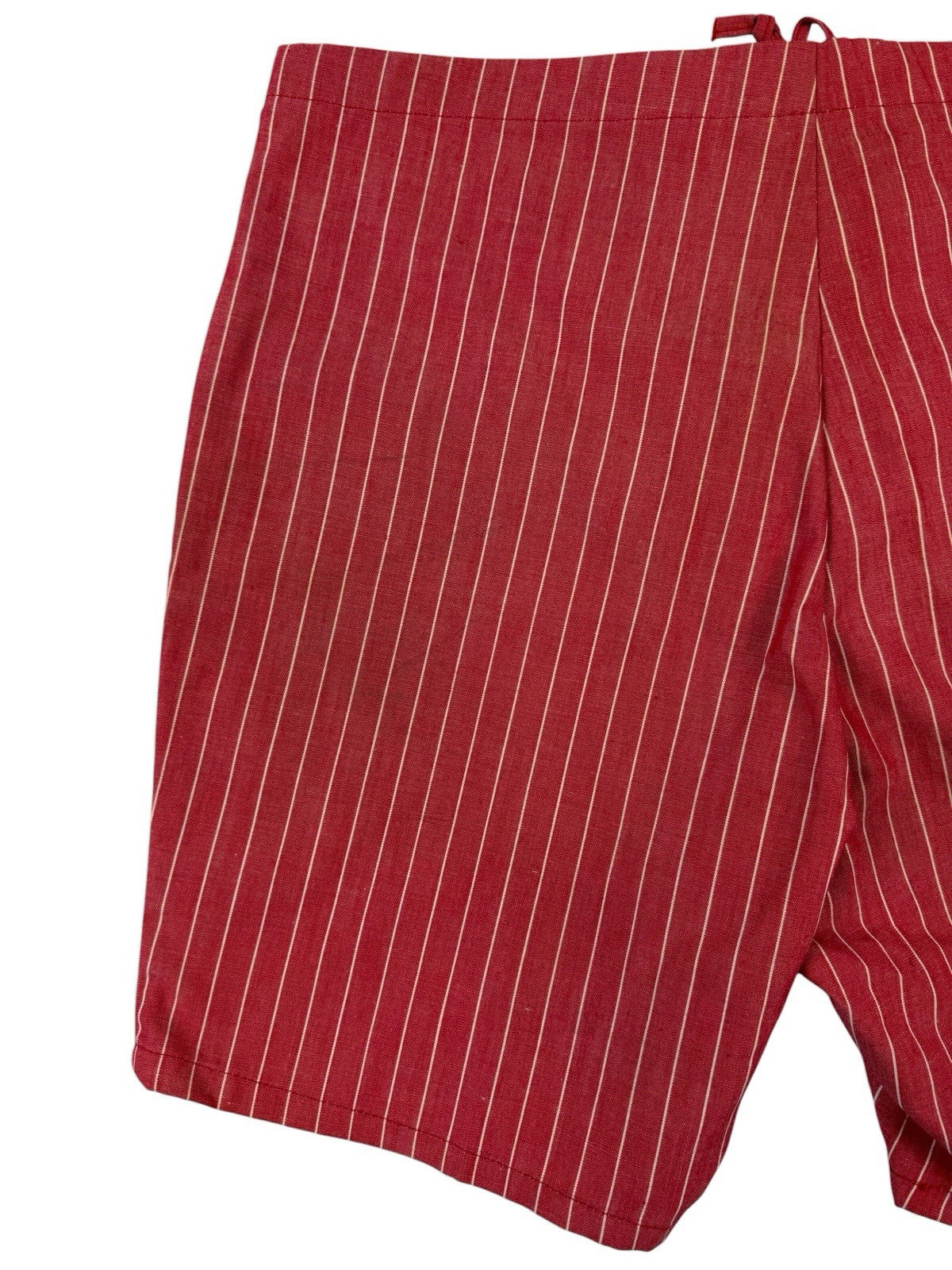 Vintage 60's McGregor Scotset Permanent Press Red Striped Chino Shorts Medium