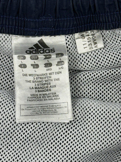 Adidas Blue Retro Y2K 00's Swim Trunk Shorts Large
