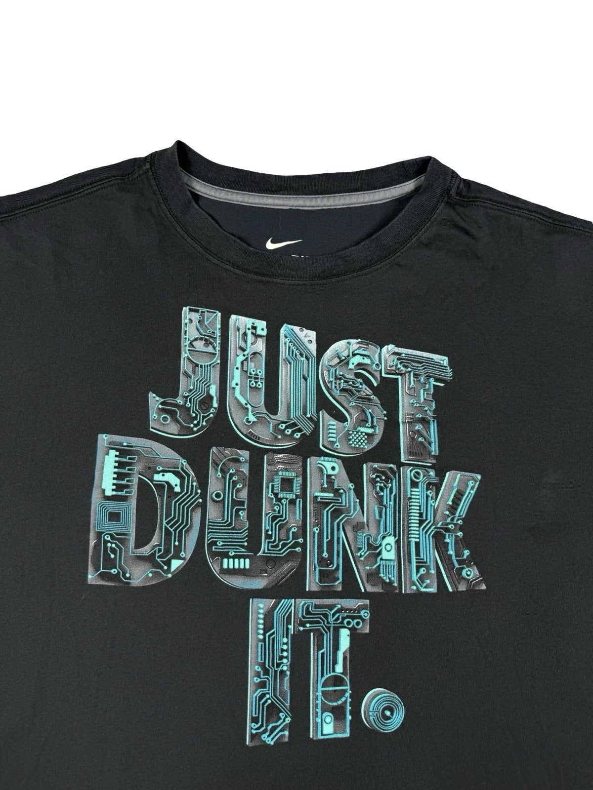 Nike Dri-FIT Black Just Dunk It Printed Top 3XL