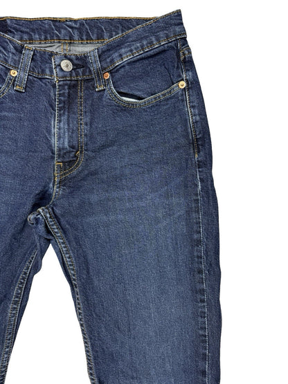 Levi's 514 Blue Denim Jeans 29W 32L