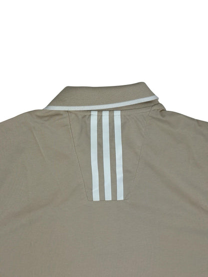 Adidas Beige Golf Polo Top