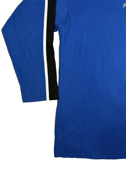 Buell Motorcycles Vtg Blue Long Sleeve Holoubek Milwaukee 40 Anniversary Top 3XL