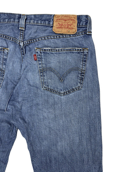 Levi's 501 Original Blue Straight Leg Denim Jeans 32W 32L