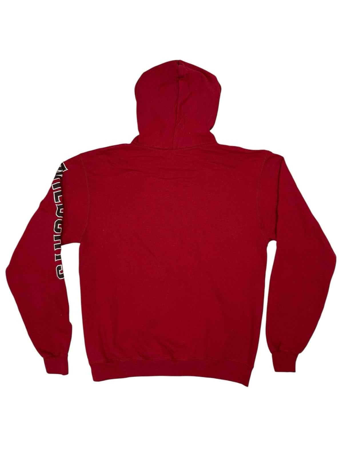 Champion Red CWU Wildcats Sweatshirt Hoodie USA College Medium
