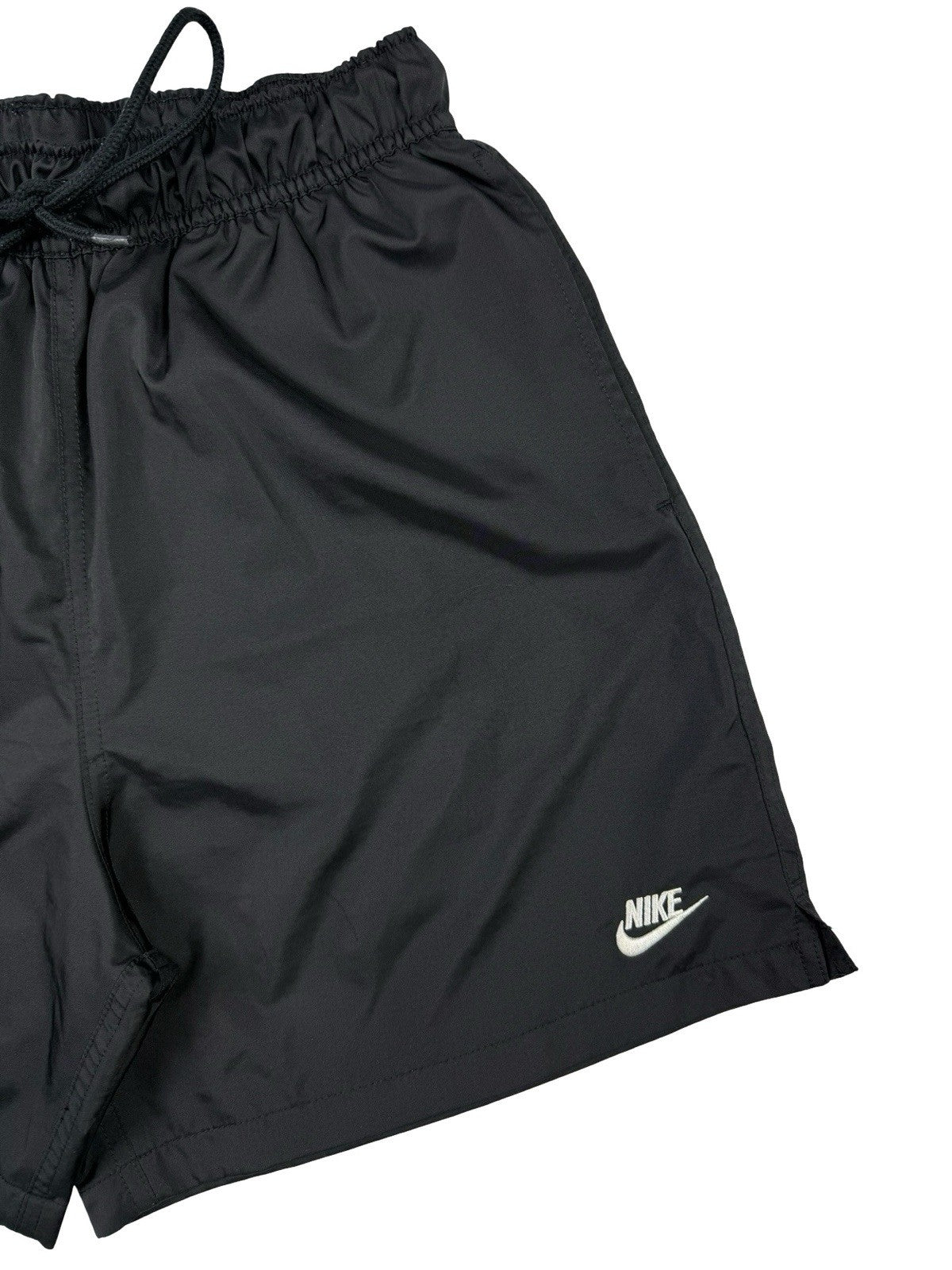 Nike Black Woven Mesh Lined Flow Shorts Small