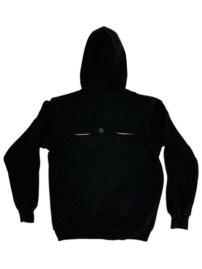 Adidas Black Hooded Coat Large