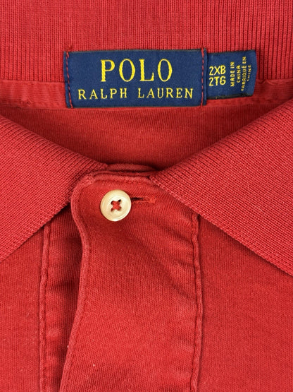 Polo Ralph Lauren Red Polo Top 2XL