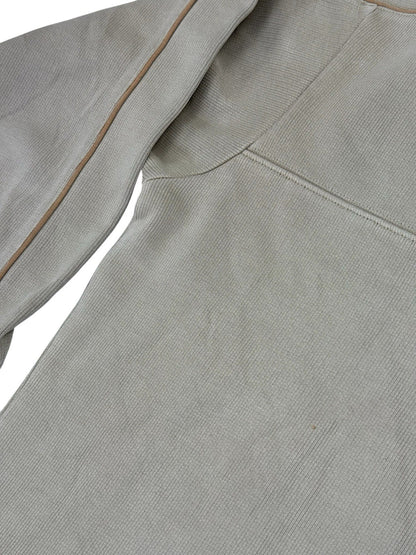 Nike Beige 1/4 Zip Fleece Lined Jumper XL