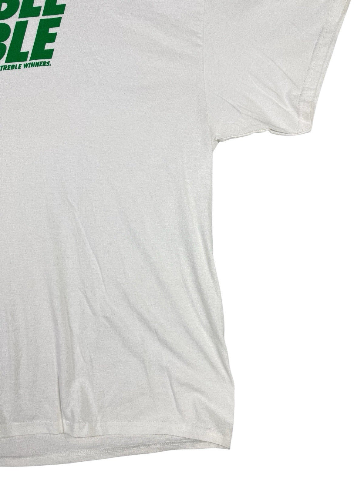 Celtic FC Treble Treble White Top 3XL