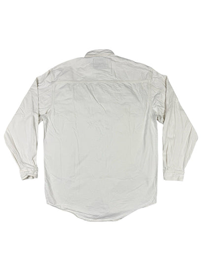 Levi's Vintage 90s White Button Cotton Western Shirt Size Small
