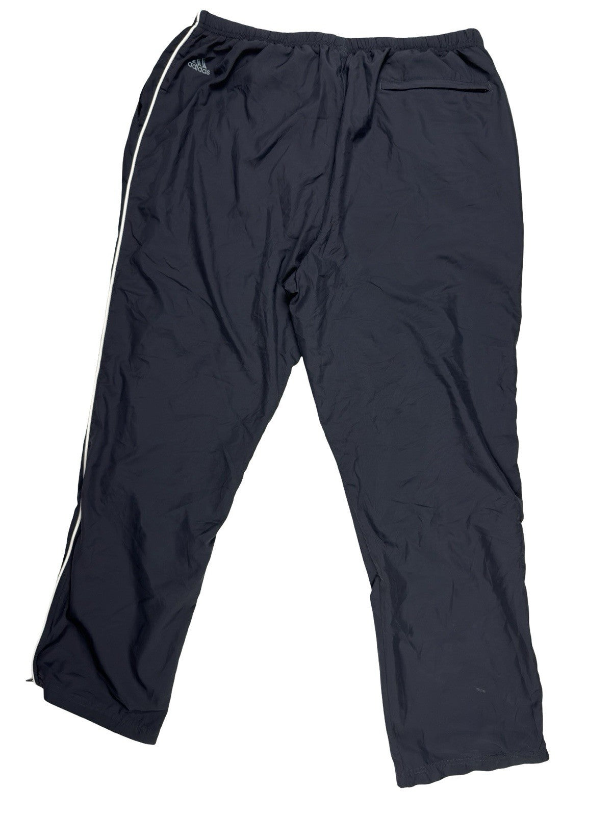 Adidas Vintage Y2K Blue Lined Tracksuit Bottoms Trousers XL 42W