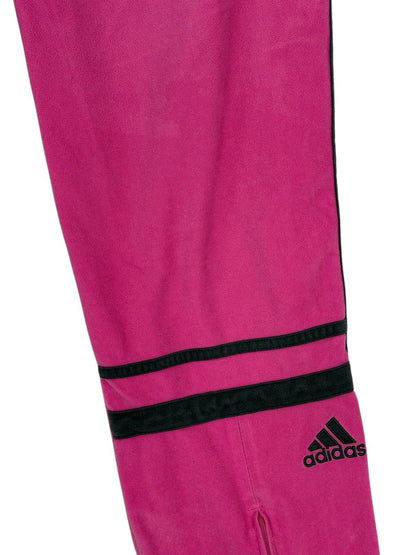Adidas Pink Velour Retro Tack Pants Size 12