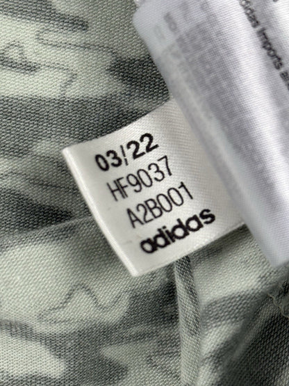 Adidas Green Camo Golf Polo Large