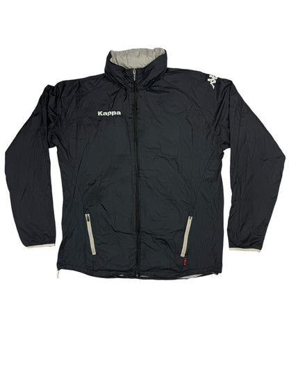 Kappa Black Retro Zip Jacket XXL