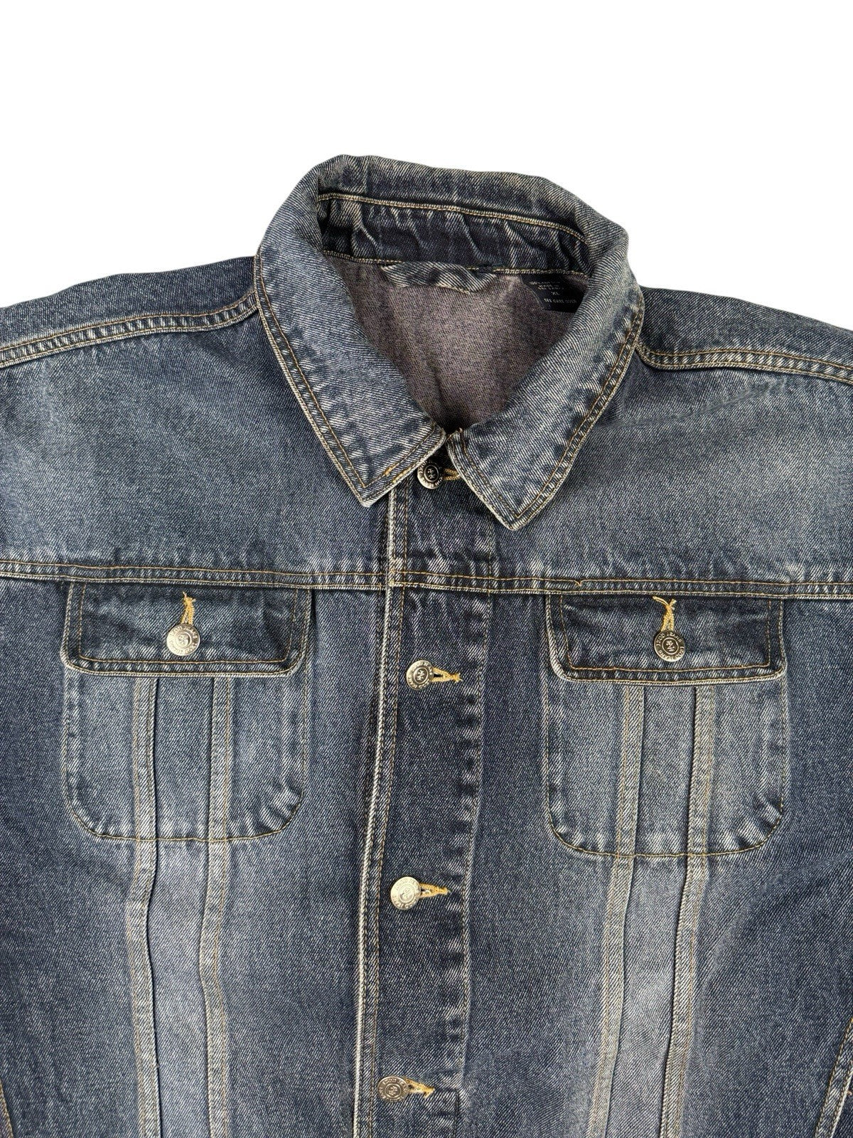 IZOD Retro Y2K Blue Denim Jacket XL